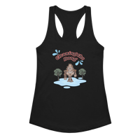 Image 3 of Cleaning The Bong Women’s fitted racerback tank top