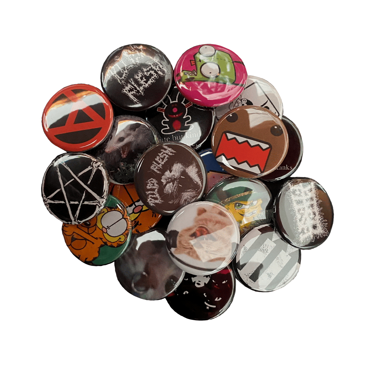 1.25 MISC. PINS | Piled Flesh