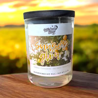 Image 1 of Sunset Glow Soy Wax Candle