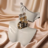 Image 4 of Wildldflower Tortoiseshell Drop Earrings