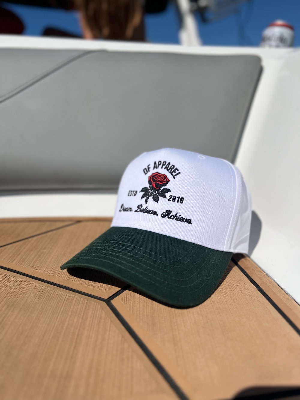 Image of DF hats pre orders. 