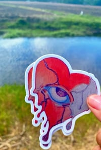Image 2 of Broken Hearts Club Sticker