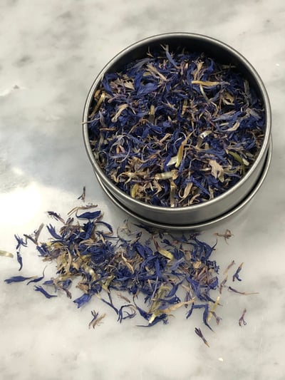 Image of Blue Corflower Tin