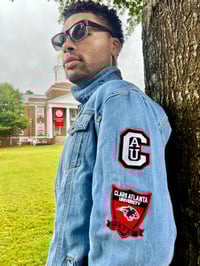 Image 3 of Clark Atlanta University - Denim Jacket 