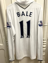 Image 8 of Tottenham Hotspur "BALE 11" Home Long Sleeve shirt + PL patches (XL)