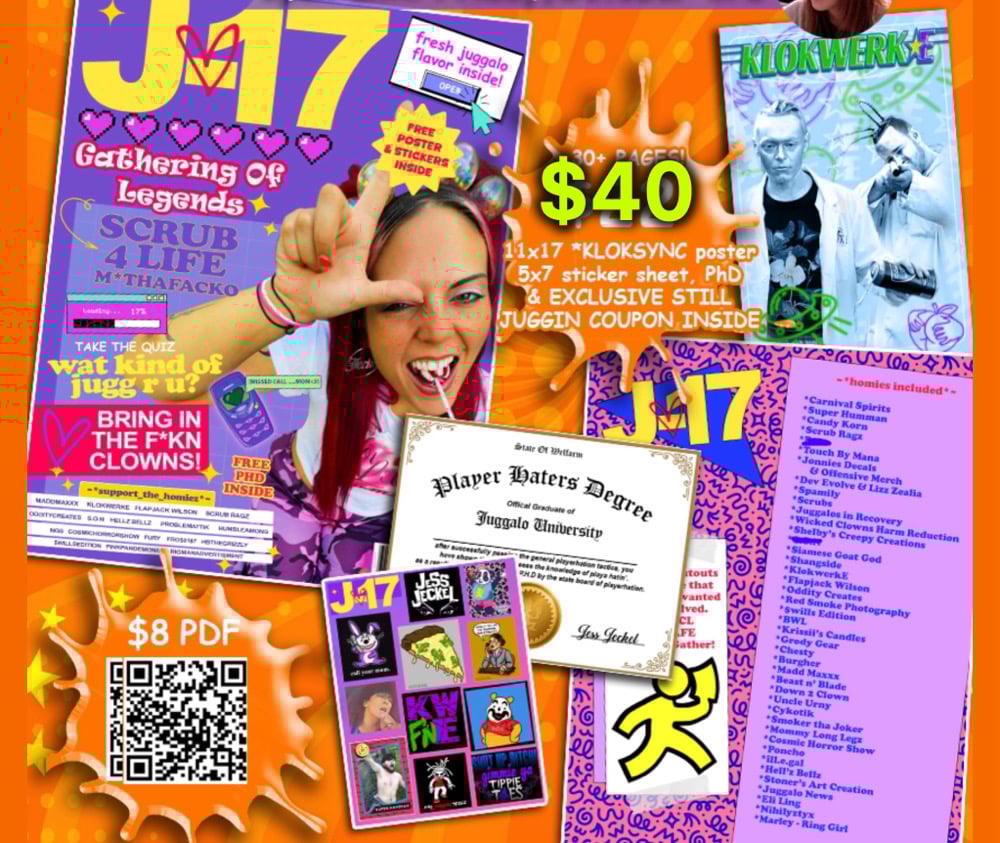 Image of J-17 PHYSICAL MAG - LAST COPY FOEVA