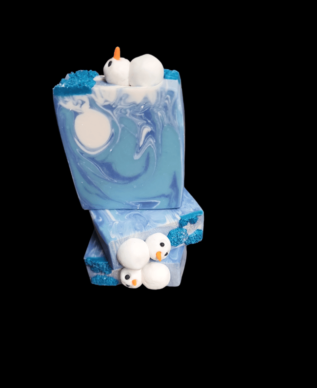 Mr. Snowman Soap