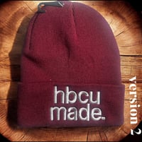 Image 3 of hbcu made beanie / Custom Colors