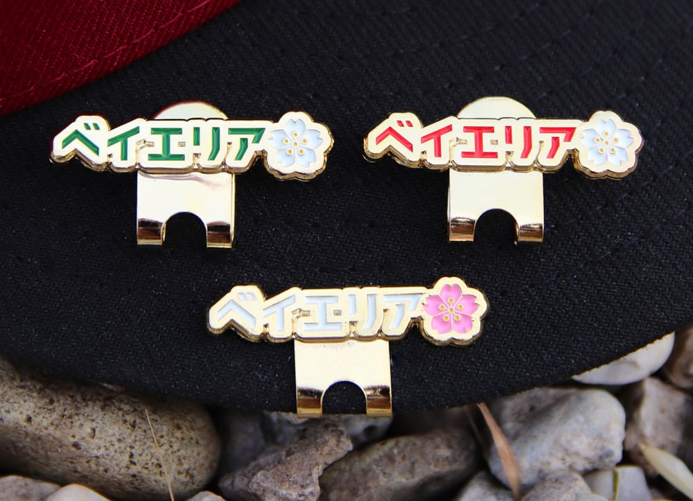Image of 3-Pack - "Bay Area" Katakana / Sakura Clip