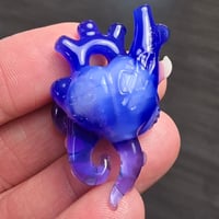 Image 5 of SALT GLASS COLLABORATION HEART PENDANT 1