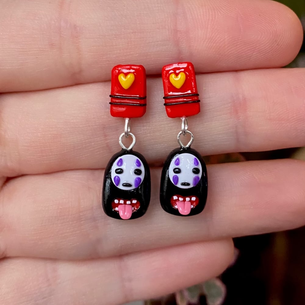 Image of No Face Earrings