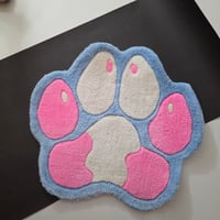 Image 2 of Trans Paw Rug