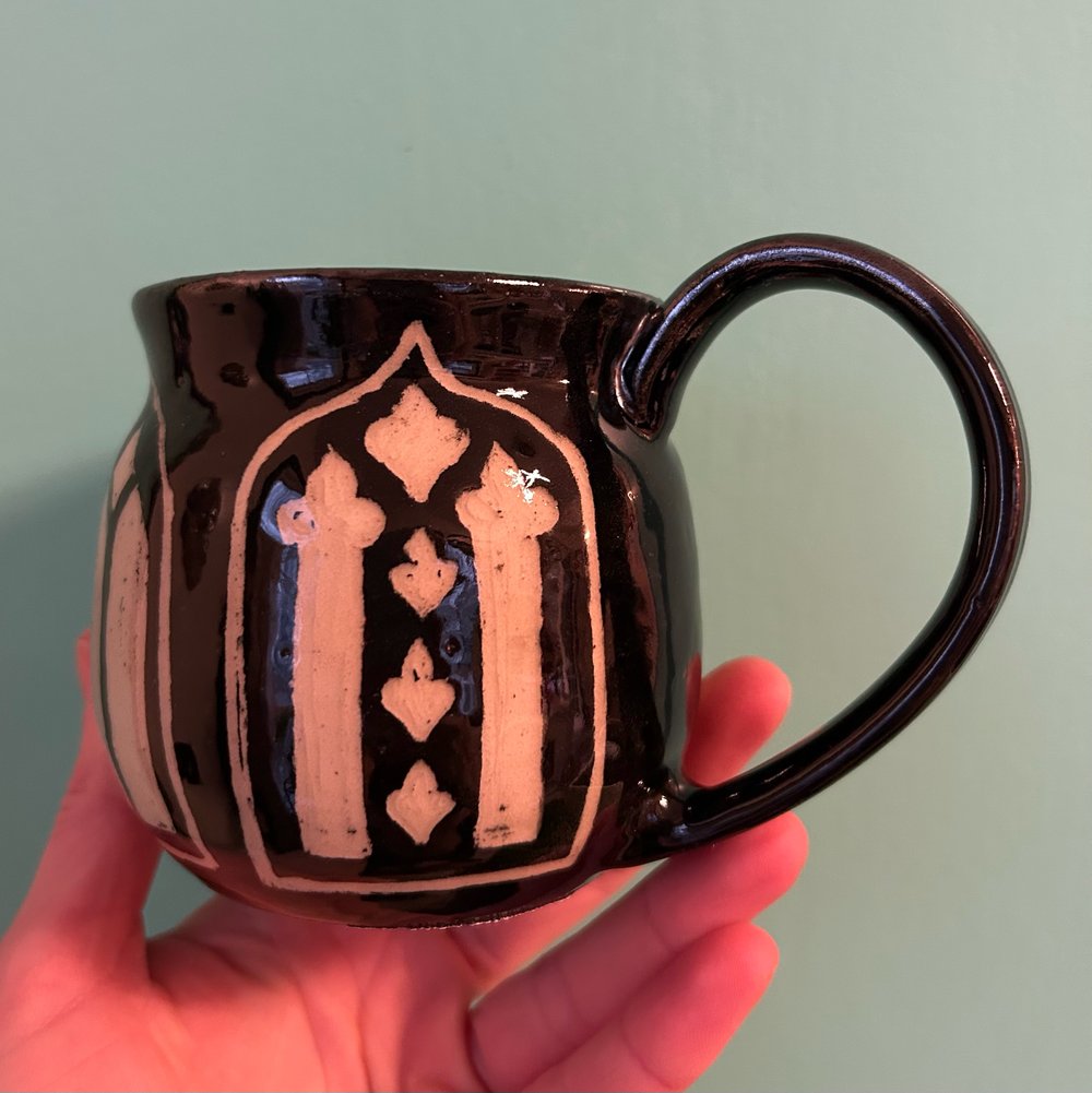 Image of gothic church mug