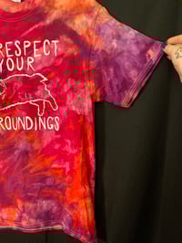 Image 3 of LARGE Disrespect Your Surroundings Tie Dye Shirt 4