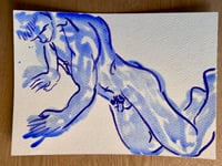 Image 1 of Watercolour ~ Blue Boys XXXIII