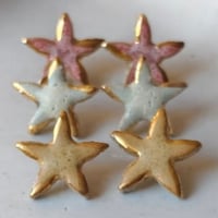 Image 2 of Pendientes Estrellas pequeños 
