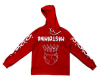 Image 1 of Red Mastermind Flame Hoodie