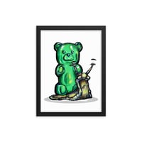 Image 5 of Framed Gummybear SNART photo paper poster