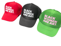 Image 4 of Black Women Are Art Foam Trucker Hat