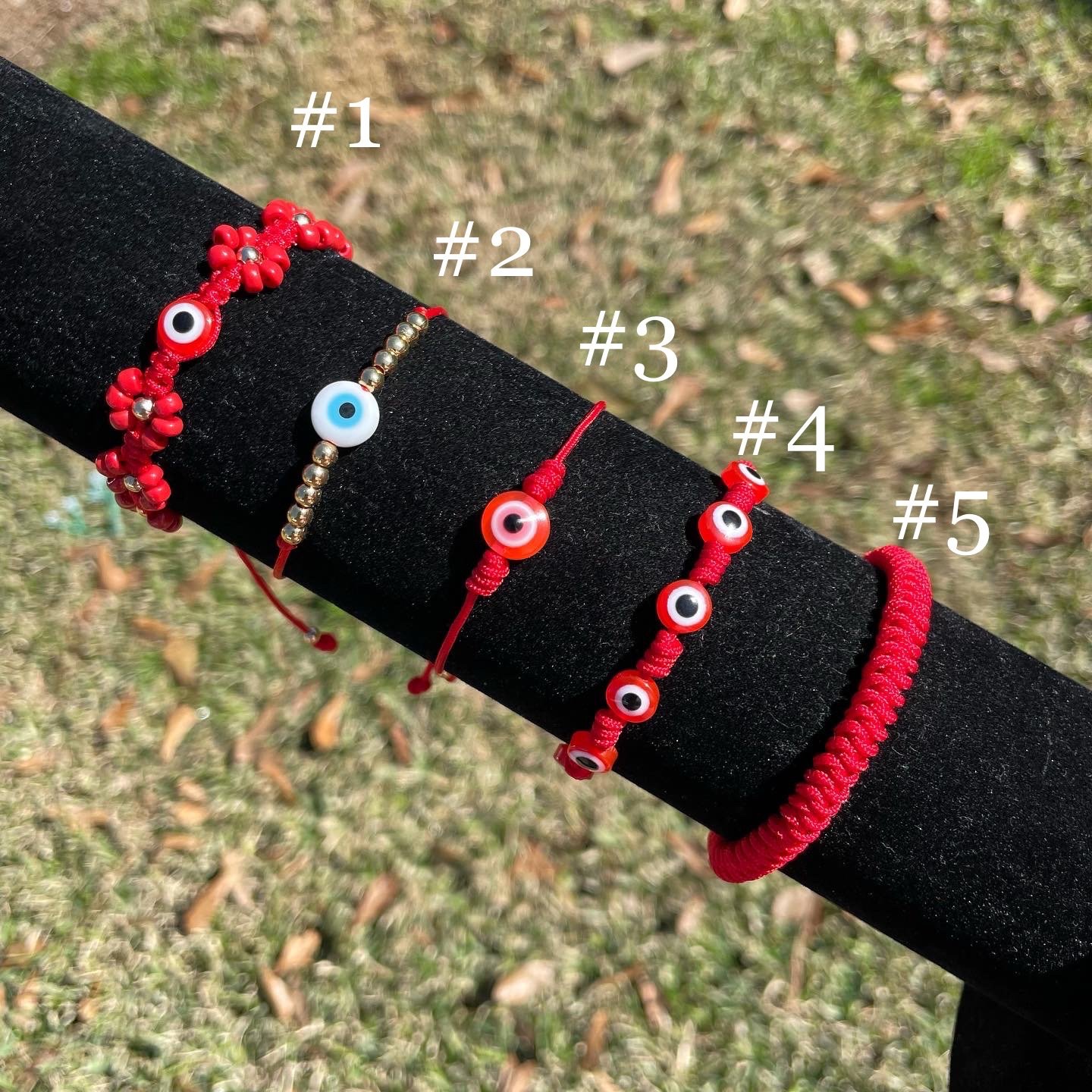 Red mal de ojo shop bracelet