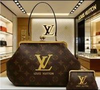 PRE ORDER Brown Classic Kiss Lock Set