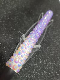 Image 3 of Lavender & White Rhinstone Pen