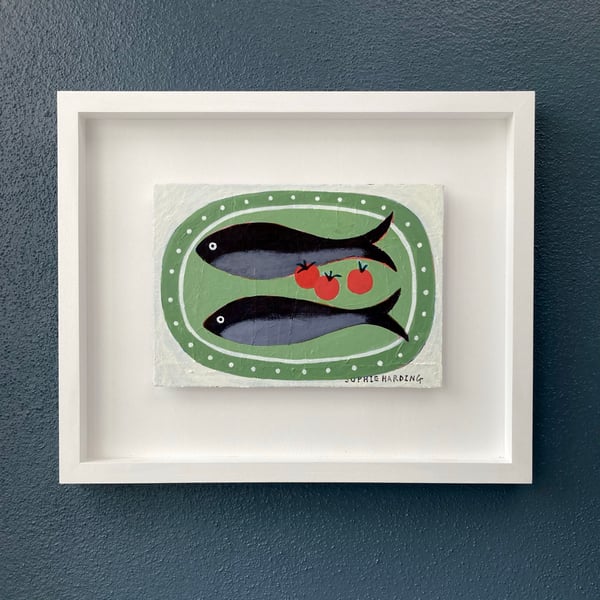 Image of Two Fish on a Plate