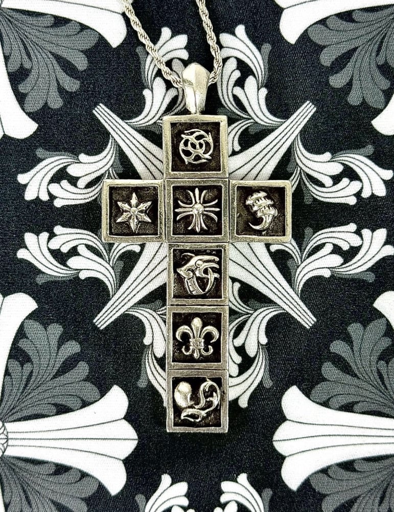 Image of Chrome Hearts 2004 Multiframe Cross Pendant