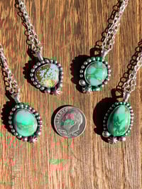 Image 1 of Turquoise Full Bead Necklaces