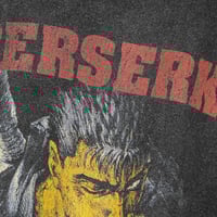 Image 3 of Berserk Guts Premium T-Shirt – Japanese Anime, Washed Unisex Cotton Tee for Men & Women