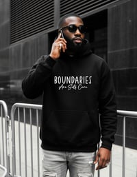 Image 2 of Boundaries Are Self Care Hoodie