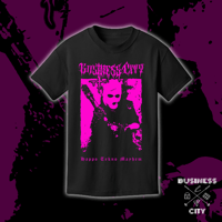 Image 1 of Business City - Happo Tekno Mayhem T-Shirt (Pink)