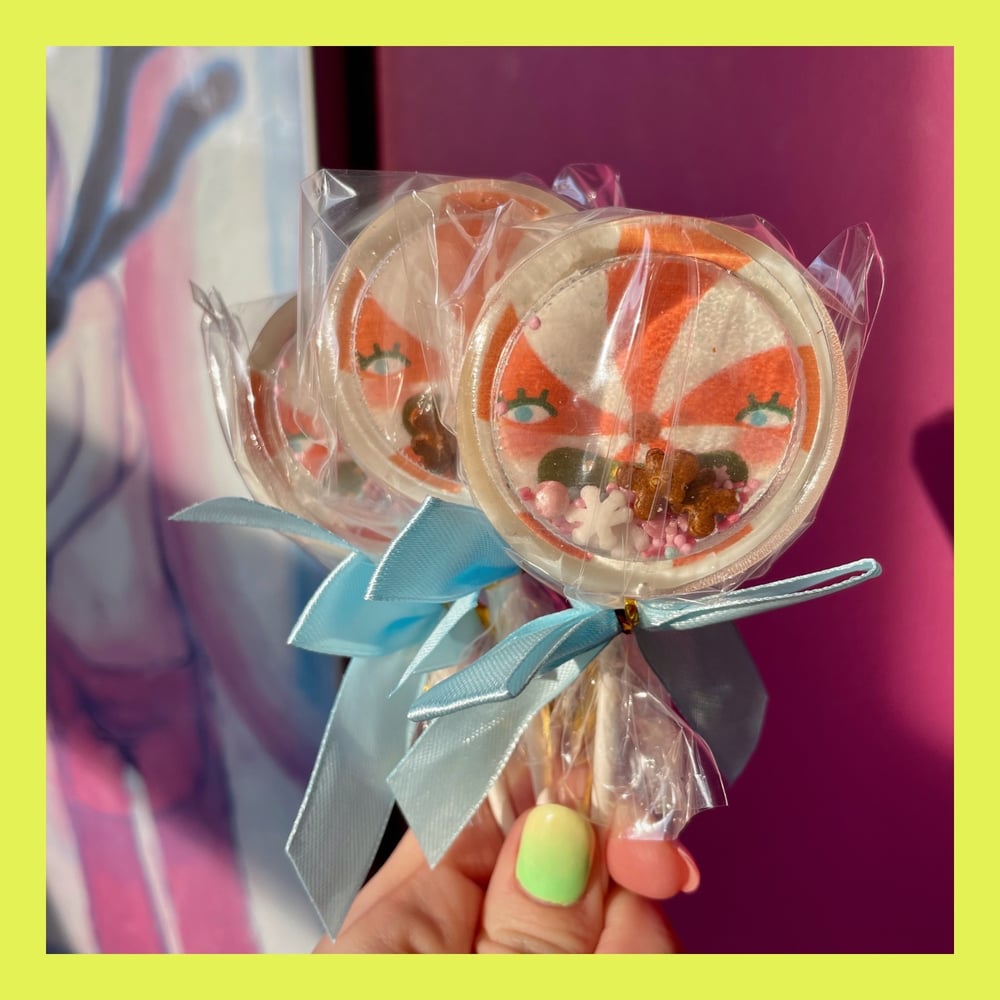 Image of Peppermint Baby as Real Lollipop