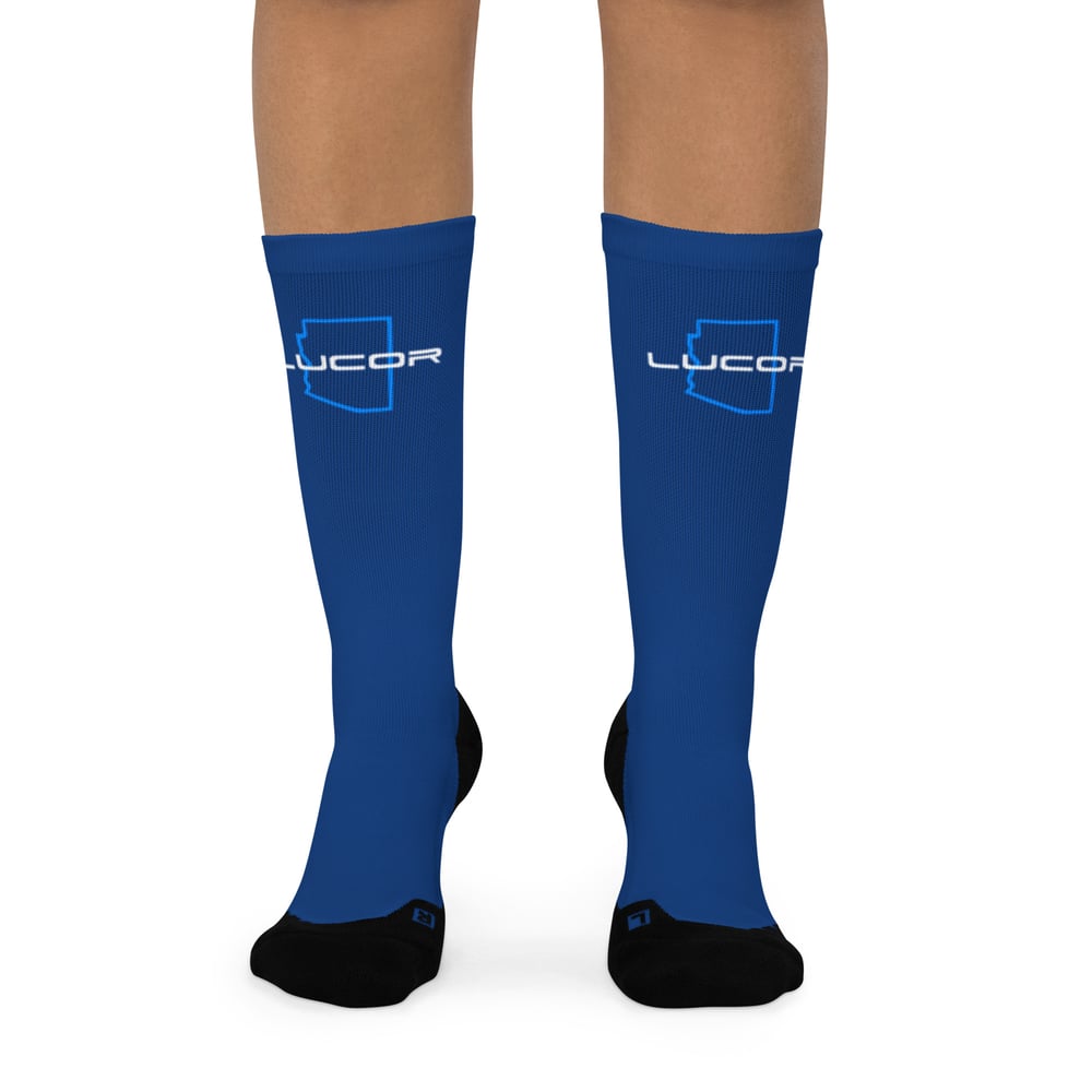 Image of Lucor Basketball socks (Blue)