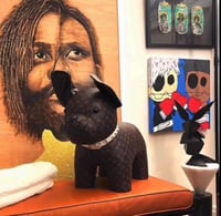 Image 2 of Life Size LV  Plush Dog