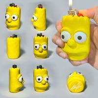 Image 2 of Bart Simpson 1 Of 1 Clay Lighter Case