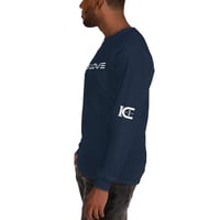 Image 9 of I Can I Am "God Is Love" Men’s Long Sleeve Shirt