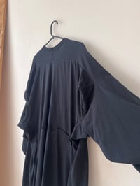 Image 5 of black peasant smock shirt