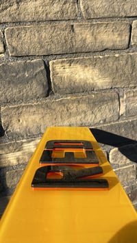 Image 1 of 4D acrylic neon plates (pair)