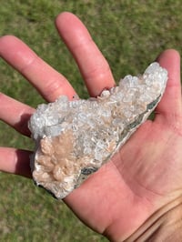 Image 13 of Glass Apophyllite, Stilbite & Chalcedony Specimen | India #3042