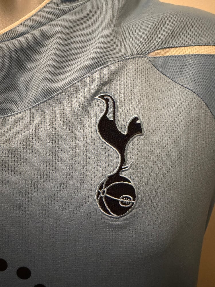 Image of Tottenham Hotspur “BALE 3” 2010/11 Away Shirt + PL patches  (S)