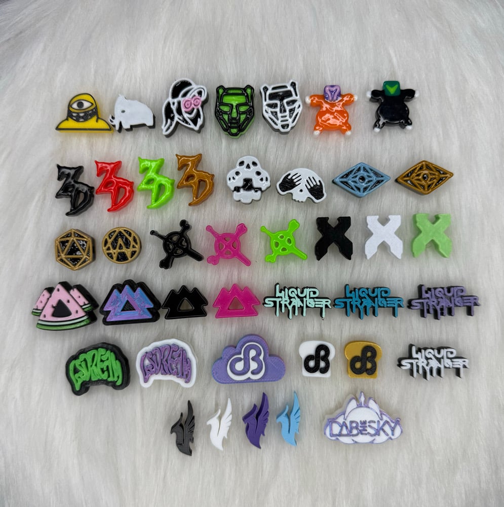 Image of Customizable EDM Artist Ruffle Necklace