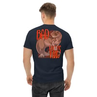 Image 1 of Men's classic tee - Dino w/ Bad Vibes (Back)