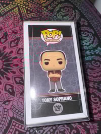Image 3 of Tony Soprano Funko (Jamie-Lynne Sigler & Robert Iler signed)