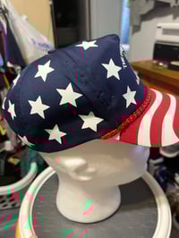 Image 4 of Freedom Not Free and American Flag SnapBack Hat