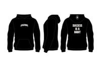 LocalHoops Ways Fleece Hoodie - Black/Ivory White