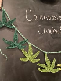 Image 2 of Ombré Green Leaf Bunting 