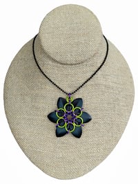 Image 4 of Beetlejuice Inspired Flower Pendant