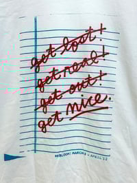 Image 2 of Derek Erdman - get nice limited edition t