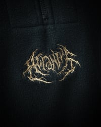 Image 3 of Fleece half zip / Gold Logo